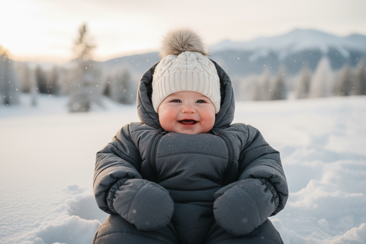 Comment habiller bébé en hiver?